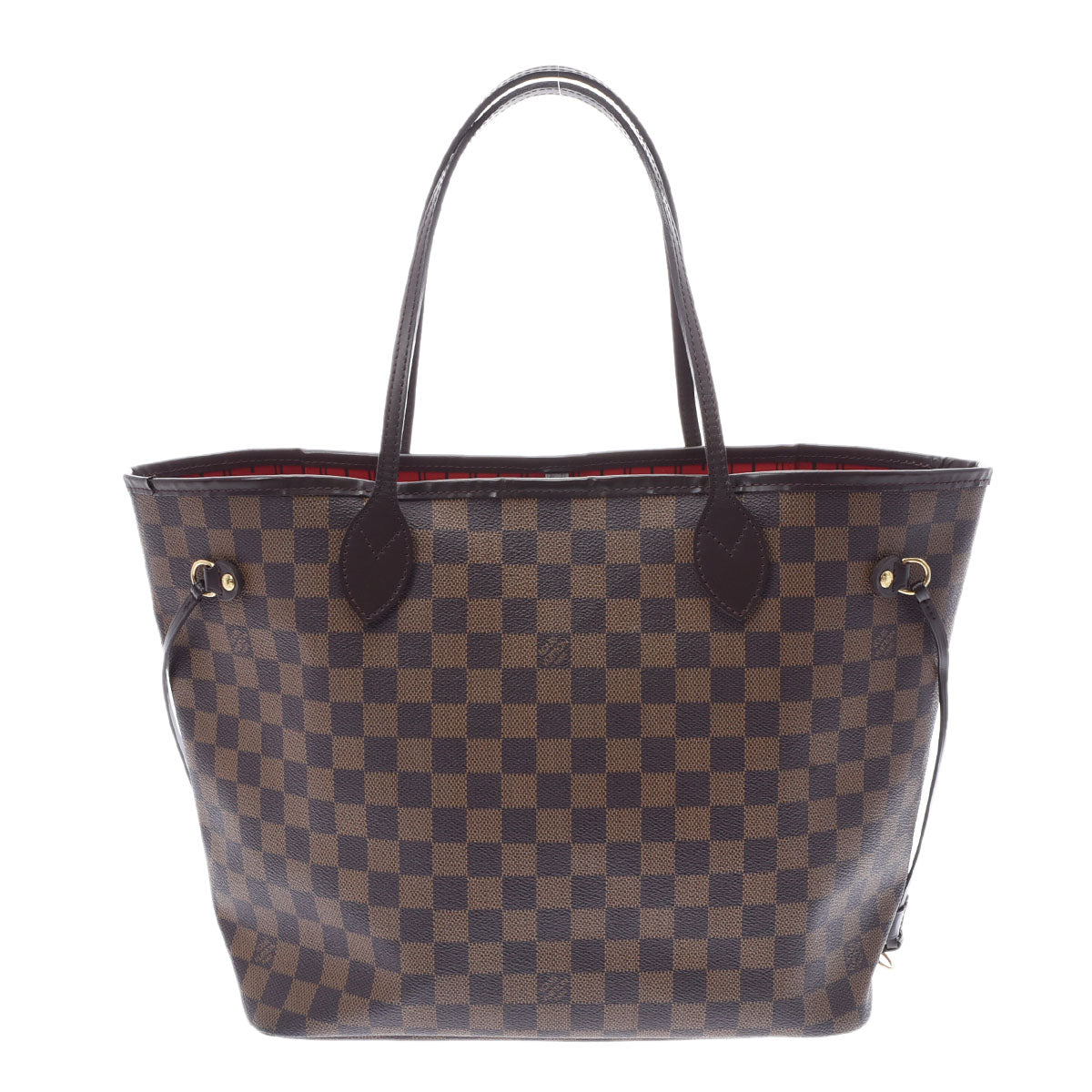 LOUIS VUITTON ルイヴィトン ダミエ ネヴァーフルMM 旧型 ブラウン N51105 レディース ダミエキャンバス トートバッグ ABランク 中古 