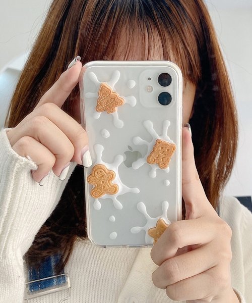 クッキースマホケース ma【即納】 スマホ iPhone ケース アイフォンケース カバー クッキー ミルク 耐衝撃 シンプル おとな カジュアル 上品 トレン