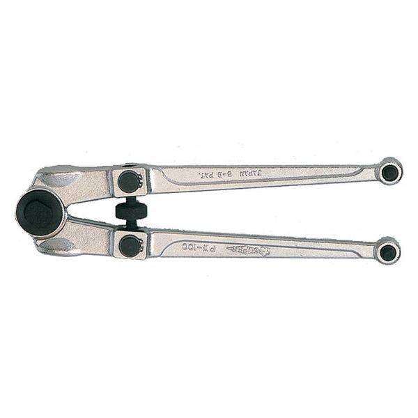 SUPER TOOL(スーパーツール) ピンスパナ (口開き：18-100mm) PW100 1丁 294-2925（直送品）