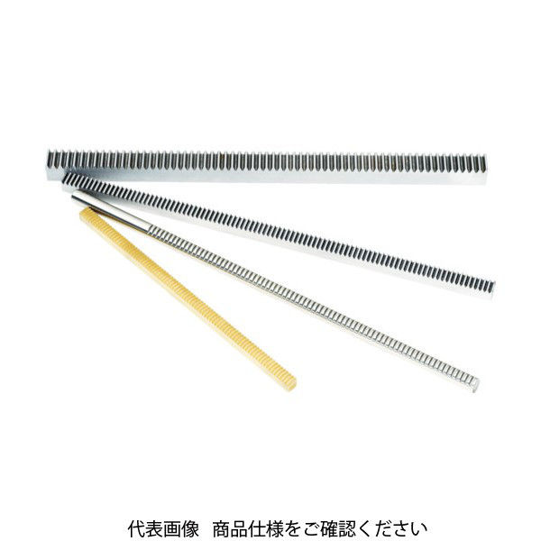 協育歯車工業 KG ラック 全長505~508mm 有効歯数198 歯幅5mm RK80SU5-0510 1個 355-0362（直送品）