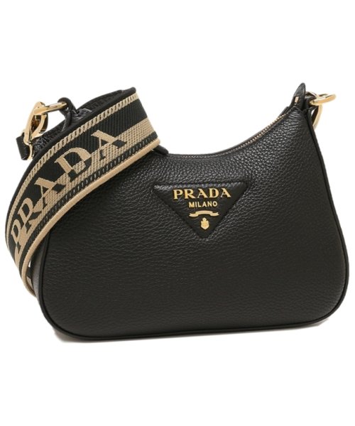 プラダ ショルダーバッグ ヴィッテロダイノソフト ミニバッグ ブラック レディース PRADA 1BH193 2DKV F03C3 V3OM