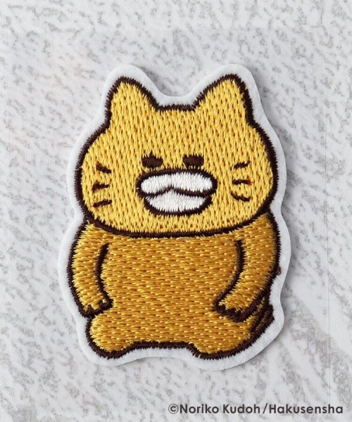 ◆ノラネコぐんだん 刺繍Wシール はんせい