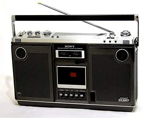 SONY ソニー CF-6500II CF-6500(2) FM/AMステレオラジオカセット STEREO ZILBAP ジルバップマークII【中古品】