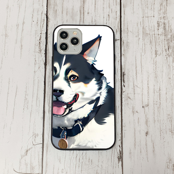 iphoneケース4-5-25 iphone 強化ガラス 犬・いぬ・ワンちゃん 箱7 かわいい アイフォン iface