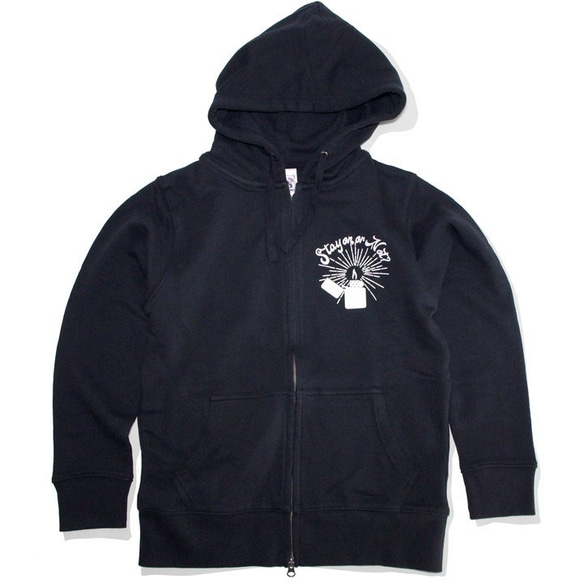 【SOON】SOOT AND SMOKE ZIP PARKA【ジップパーカ】