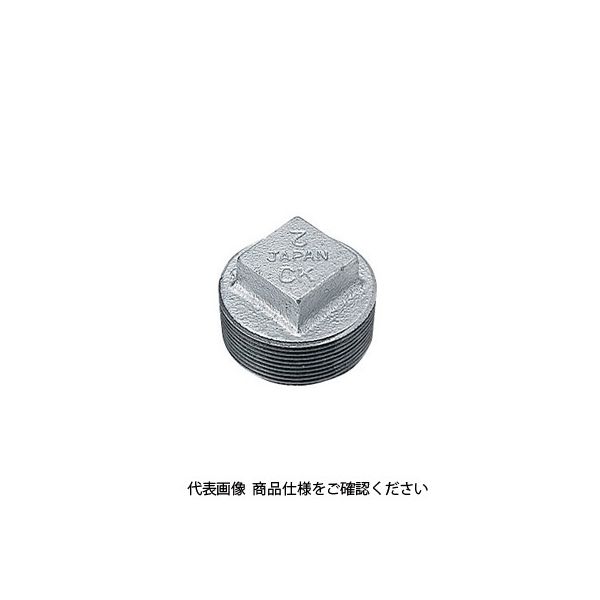 シーケー金属 CK e白継手 プラグ (P) 125 CKシロP125 1セット(5個)（直送品）