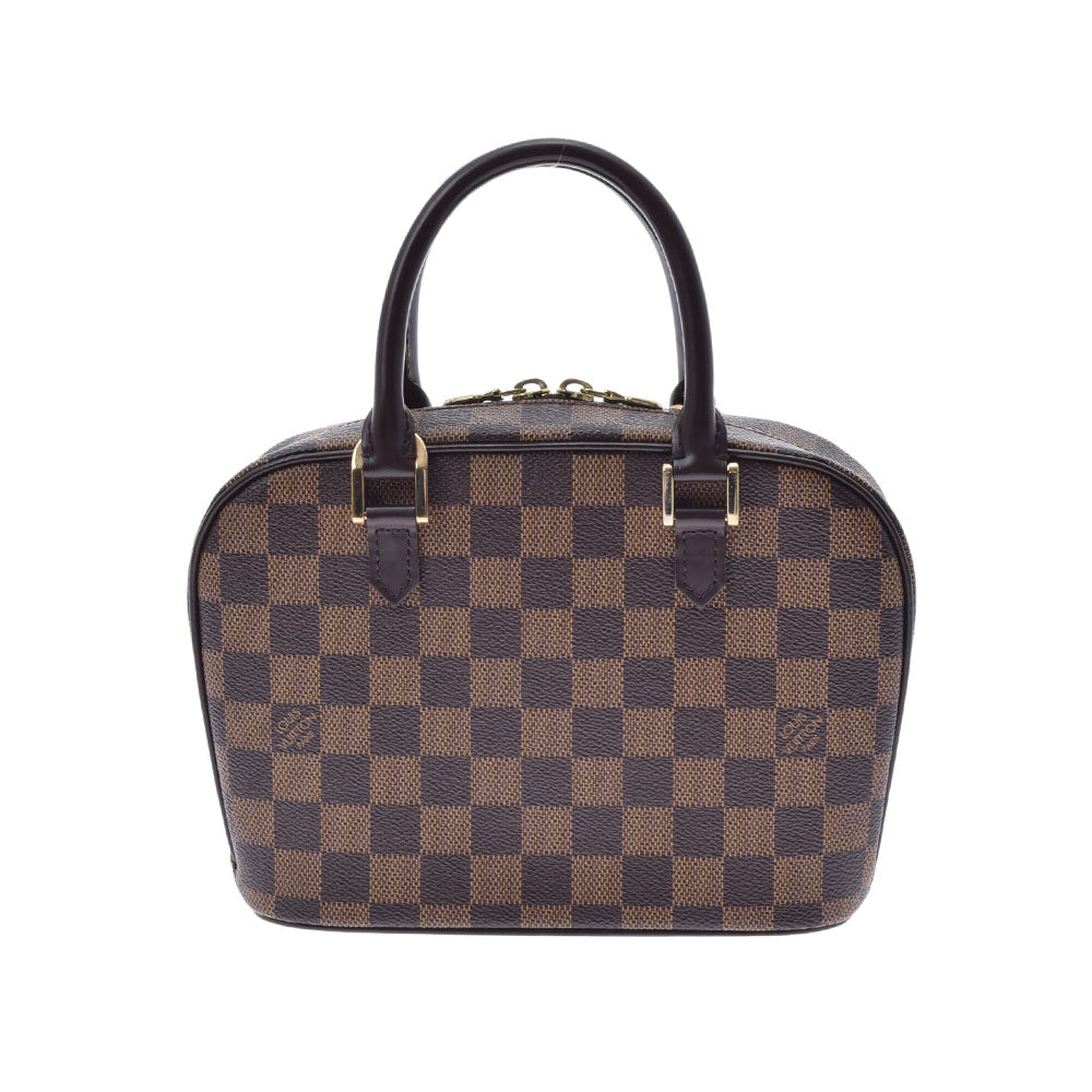 LOUIS VUITTON ルイヴィトン ダミエ サリア ミニ ブラウン N51286 レディース ダミエキャンバス ハンドバッグ Aランク 中古 