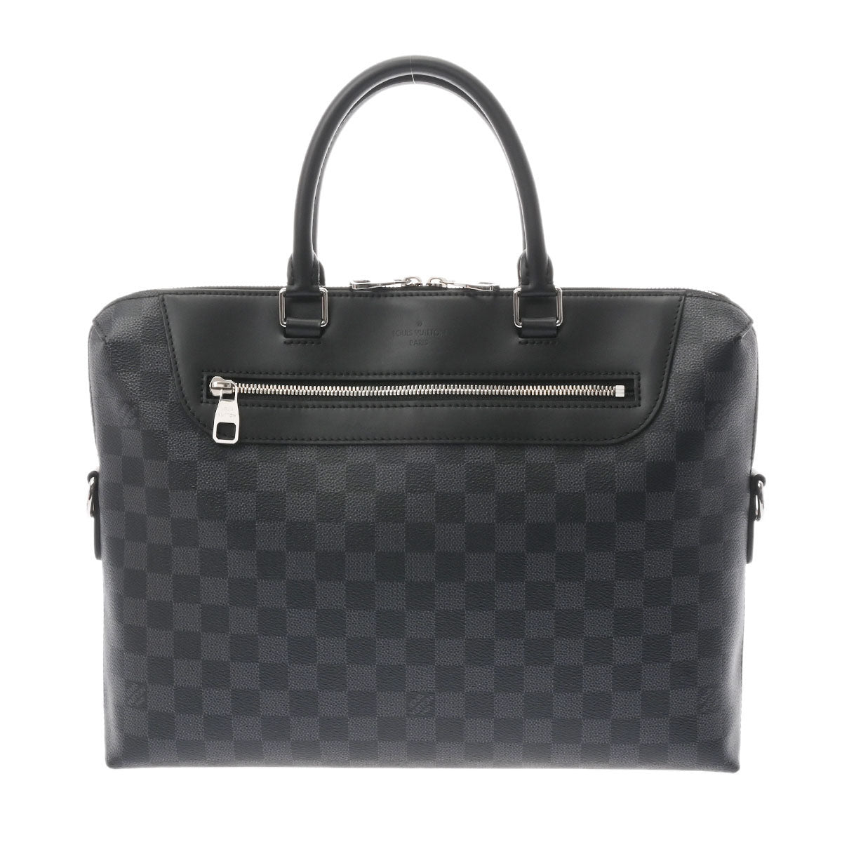 LOUIS VUITTON ルイヴィトン ダミエ グラフィット PDJ NM 黒/グレー N48260 メンズ ダミエグラフィットキャンバス ビジネスバッグ 新同 中古 