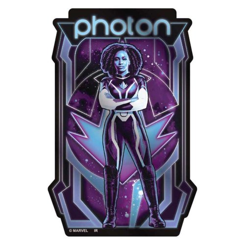 マーベルズ ステッカーキャラクター メタリックステッカー PHOTON MARVEL インロック コレクション雑貨 キャラクター グッズ