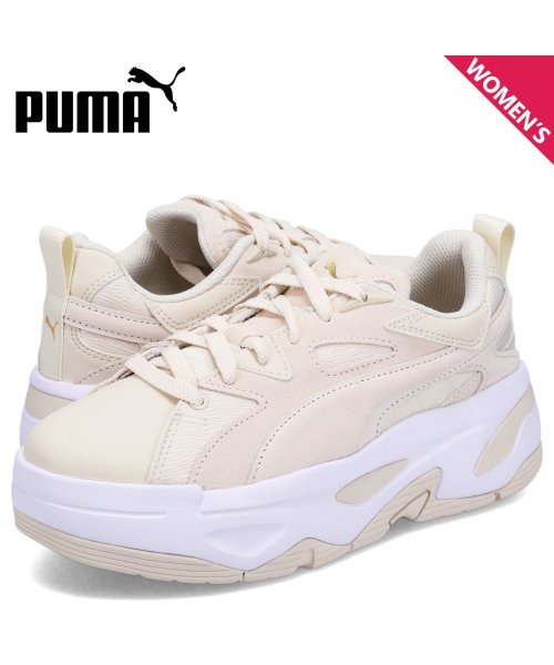 PUMA プーマ スニーカー ブラスター ミックス レディース 厚底 BLSTR MIX WNS ベージュ 396095－01