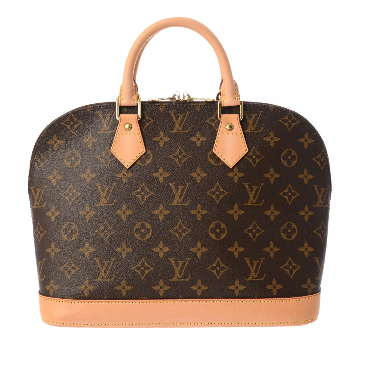 LOUIS VUITTON ルイヴィトン モノグラム アルマ ブラウン M51130 レディース モノグラムキャンバス ハンドバッグ ABランク 中古 