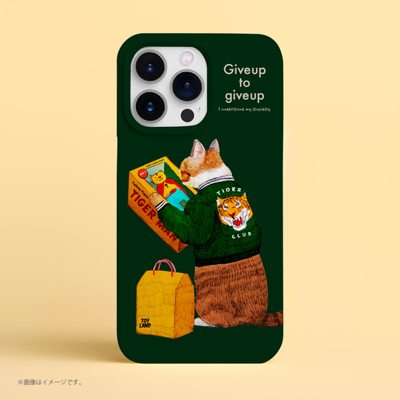 Originalスマホケース「トラになりたいネコ」