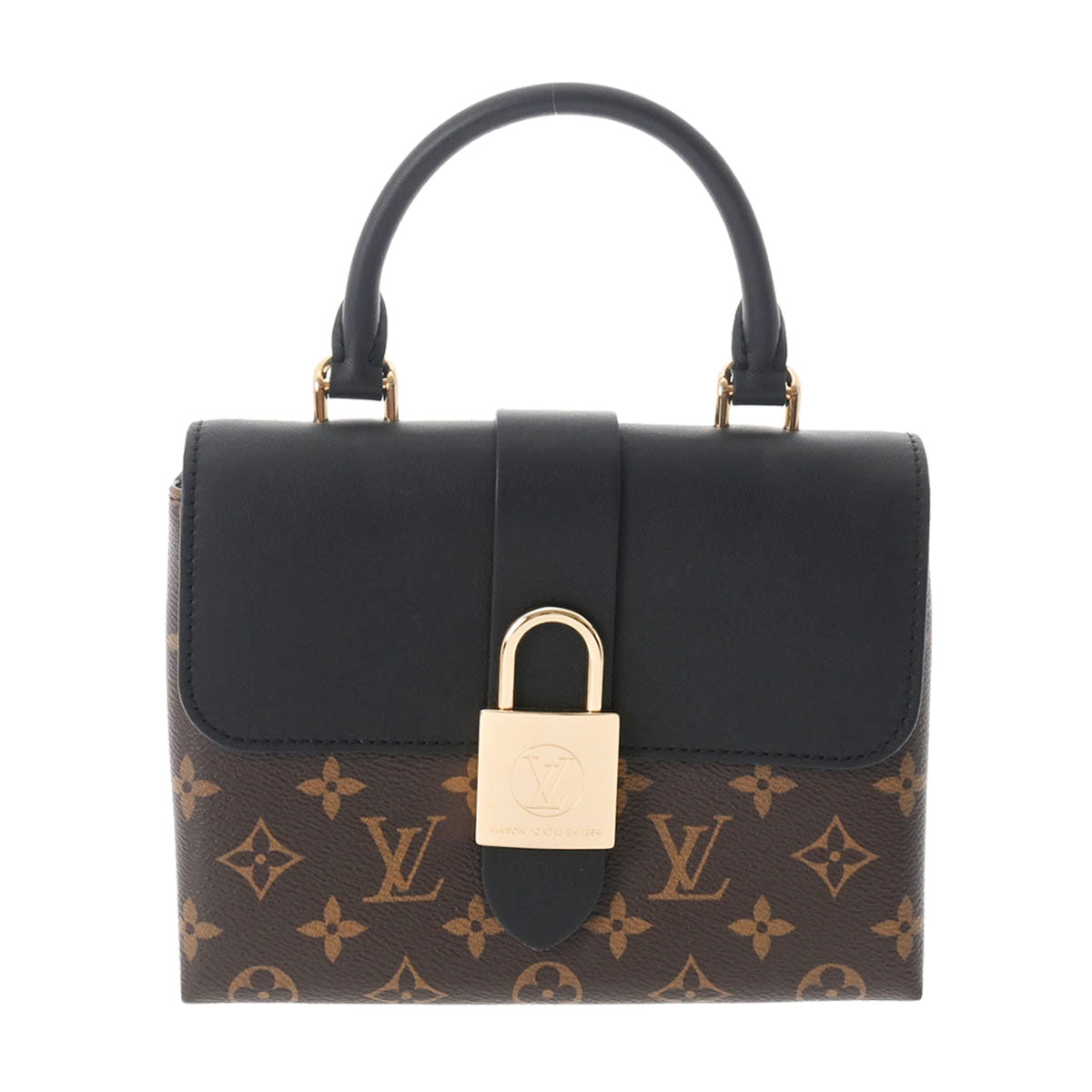 LOUIS VUITTON ルイヴィトン モノグラム ロッキーBB ノワール Ｍ44141 レディース モノグラムキャンバス 2WAYバッグ Aランク 中古 