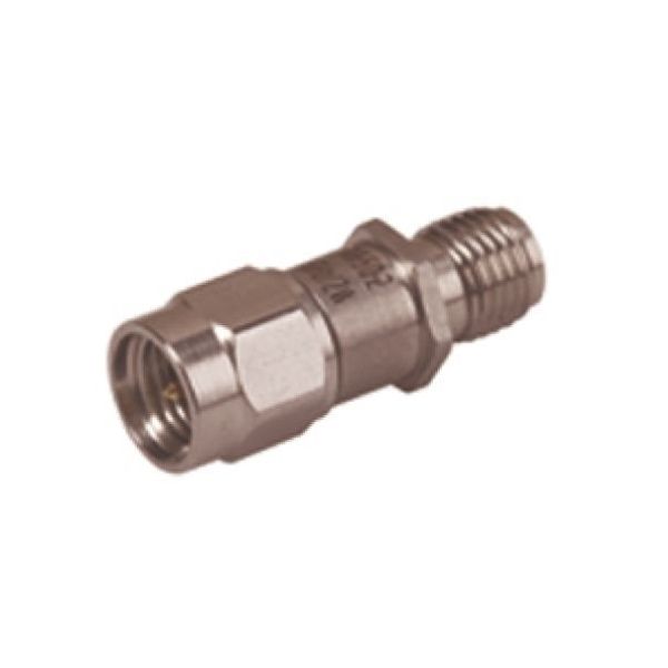 Huber+Suhner RFアッテネータ， 20dB， SMAプラグーソケット 50Ω 6620_SMA-50-2/199_NE（直送品）