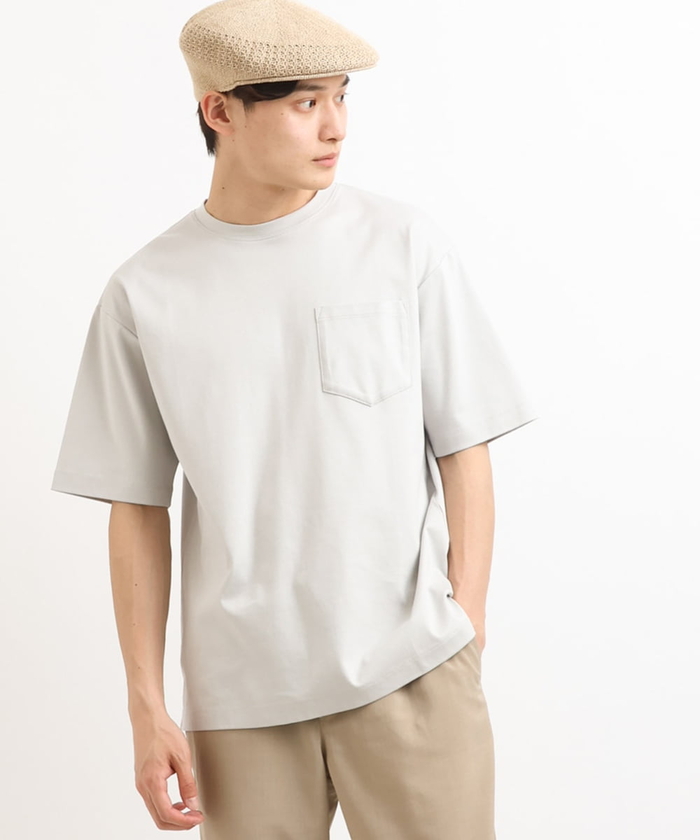 アー・ヴェ・ヴェメンズ/【接触冷感/S－XXL】シルケットスムースワイドシルエットTシャツ