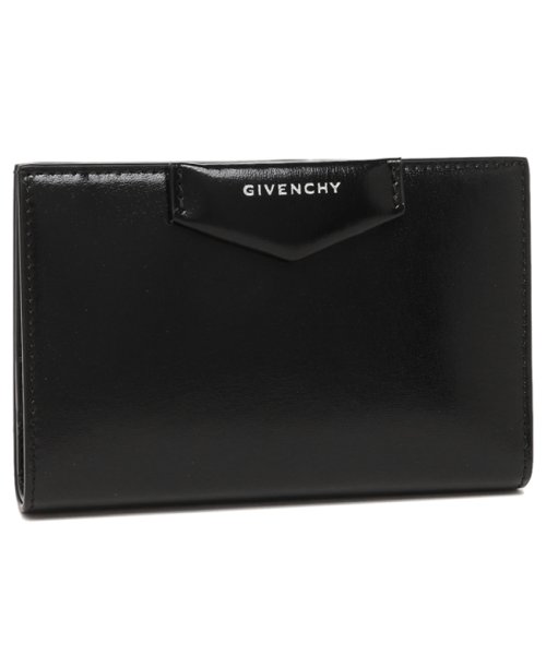 ジバンシィ 二つ折り財布 アンティゴナ 4G ブラック レディース GIVENCHY BB60KFB00D 001