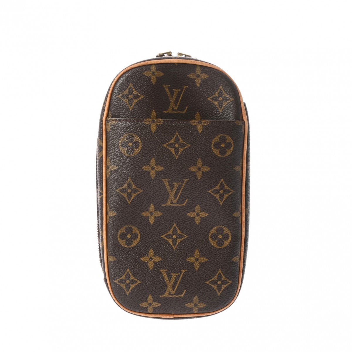 LOUIS VUITTON ルイヴィトン モノグラム ポシェットガンジュ ブラウン M51870 メンズ モノグラムキャンバス ボディバッグ Bランク 中古 