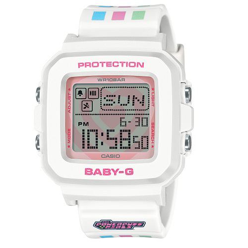 カシオ BGD-10KPP-7JR BABY-G PLUS ワールドタイム 10気圧防水 パワーパフ ガールズコラボモデル