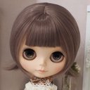 ブライス ウィッグ  ふんわりネオソバージュβ ココア 10インチ/ドール Blythe