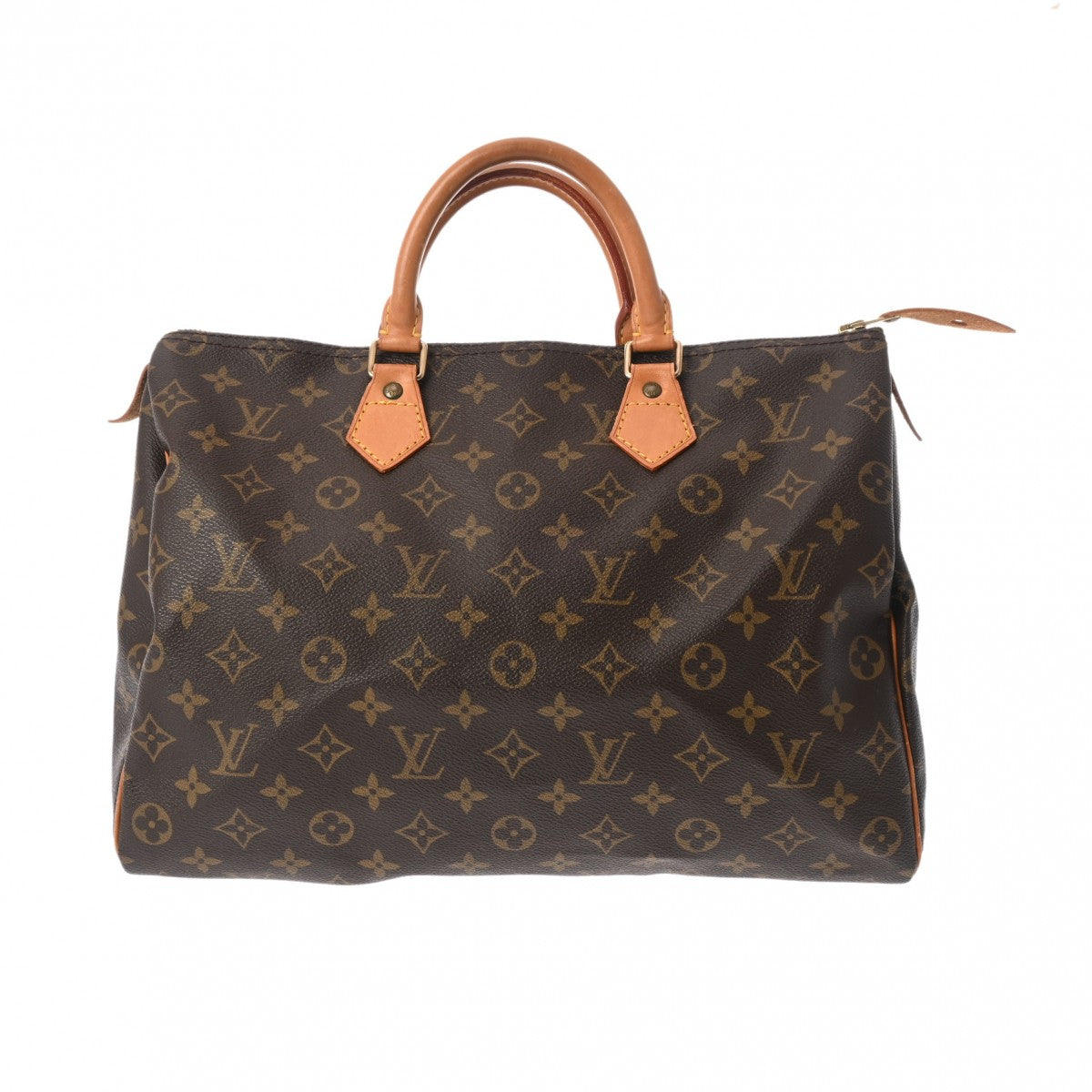 LOUIS VUITTON ルイヴィトン モノグラム スピーディ 30 ブラウン M41526 レディース モノグラムキャンバス ハンドバッグ Bランク 中古 