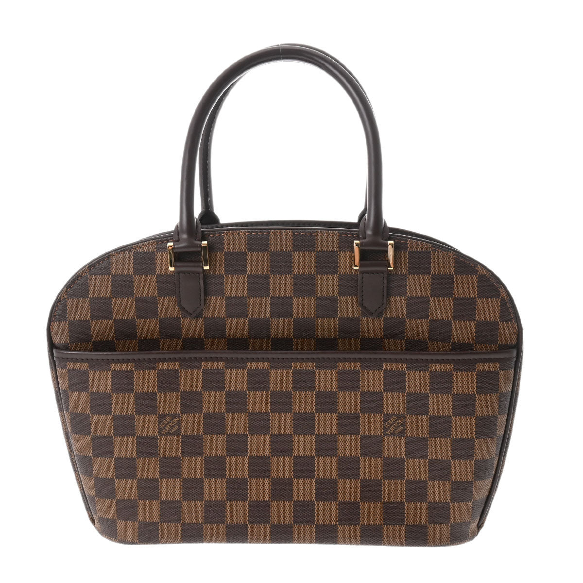 LOUIS VUITTON ルイヴィトン ダミエ サリア オリゾンタル ブラウン N51282 レディース ハンドバッグ Aランク 中古 