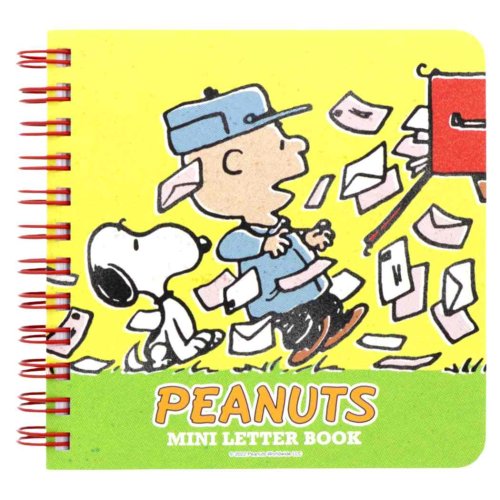 スヌーピー 便箋 リングミニレターブック PEANUTS ONE PHRASE ピーナッツ サンスター文具 プレゼント 男の子 女の子