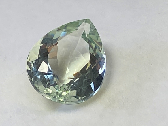 ◆クリーンアメジスト14.5ct　緑色【限定1個】　CA-031