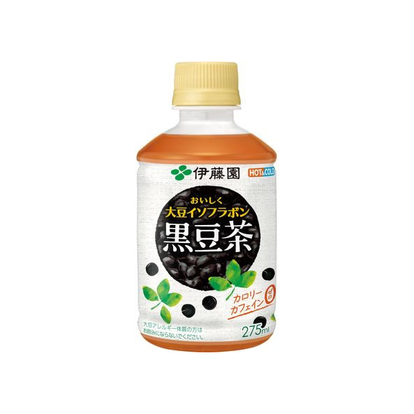 伊藤園 おいしく大豆イソフラボン 黒豆茶 275ml FCV2951