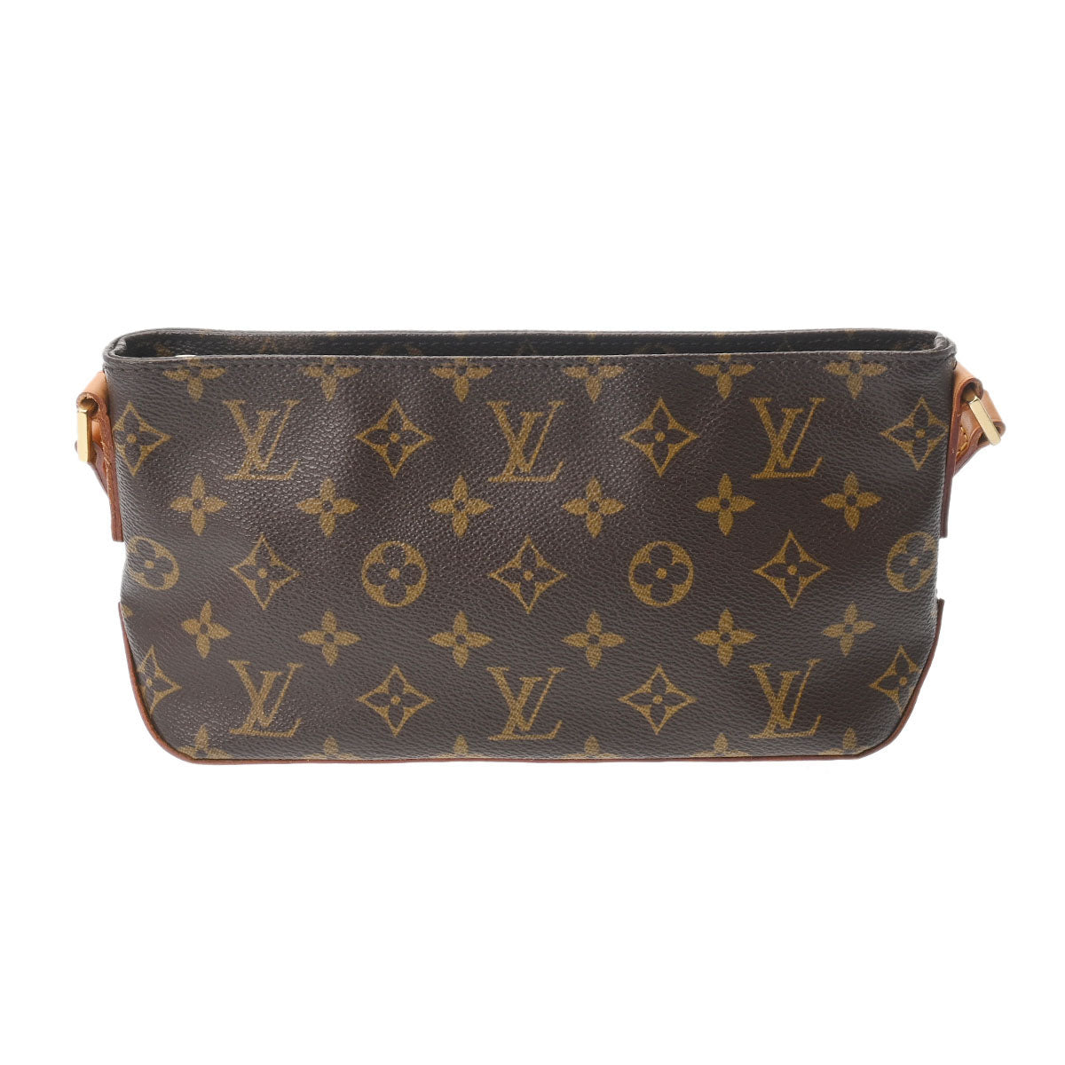 LOUIS VUITTON ルイヴィトン モノグラム トロター  ブラウン M51240 レディース モノグラムキャンバス ショルダーバッグ Bランク 中古 