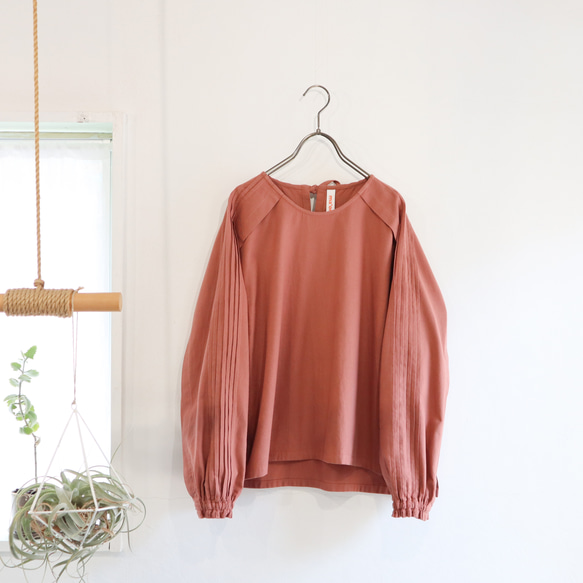 tuck long sleeve top (pincotta)