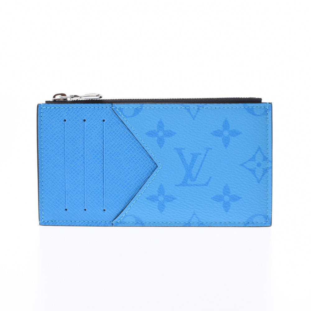 LOUIS VUITTON ルイヴィトン タイガラマ コインカードホルダー ブルー M30425 メンズ コインケース 新品 