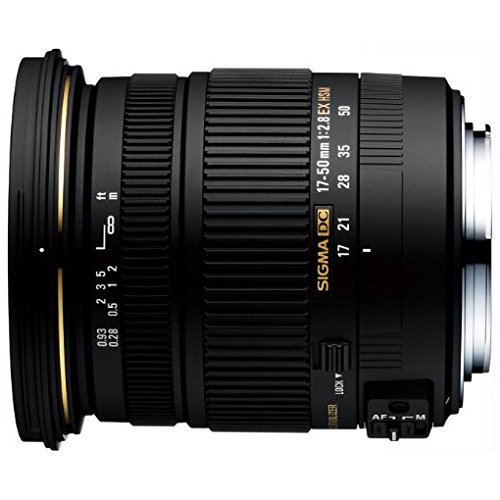 SIGMA 標準ズームレンズ 17-50mm F2.8 EX DC OS HSM シグマ用 APS-C専用 583569【中古品】