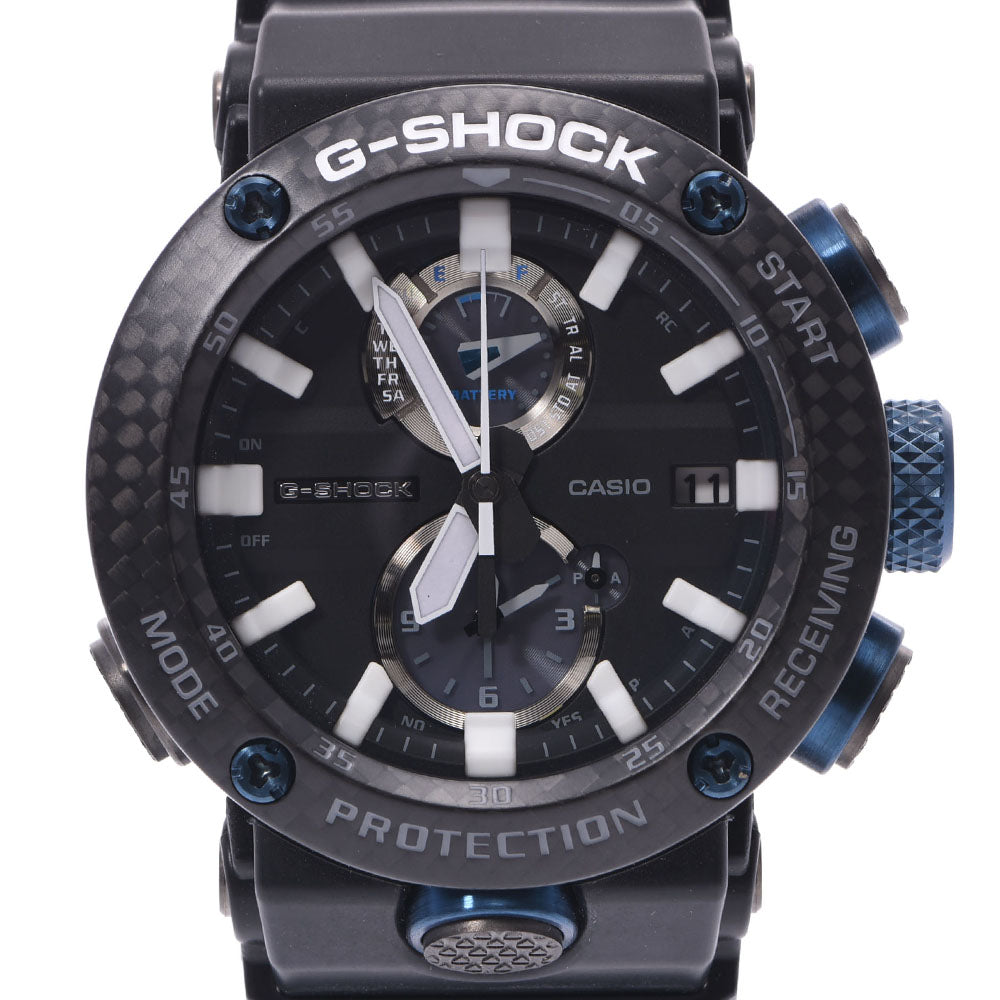 CASIO カシオ G-SHOCK グラビティマスター Bluetooth搭載 GWR-B1000 メンズ カーボン/樹脂 腕時計 ソーラー電波時計 黒文字盤 Aランク 中古 