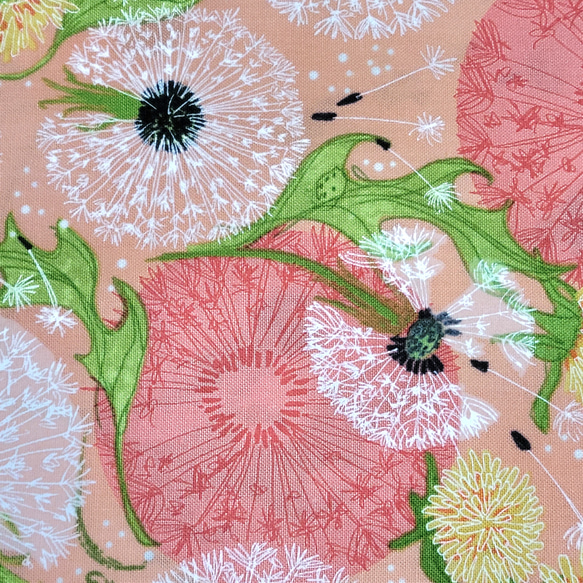 moda fabrics DANDELION FIELDS PEACH 48750-14 DANDI DUO