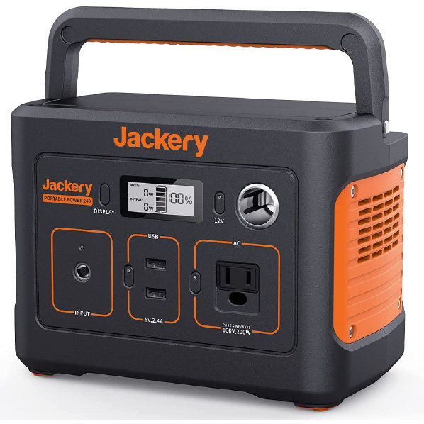 Jackery ポータブル電源 240 グレー PTB021