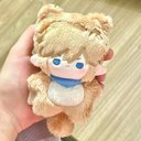 10cm 着せ替えぬいぐるみ 無属性 着せ替え人形 ミニ綿人形 コットンドール キャラクターぬいぐるみ cotton doll