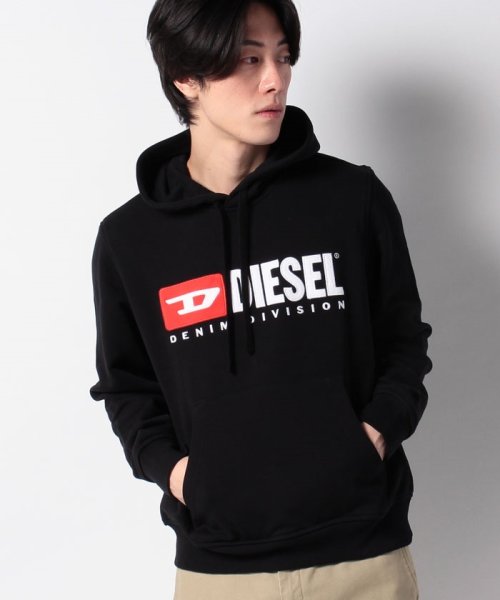 【メンズ】【DIESEL】ディーゼル フーディ― パーカー A037570BAWT S－GINN－HOOD－DIV