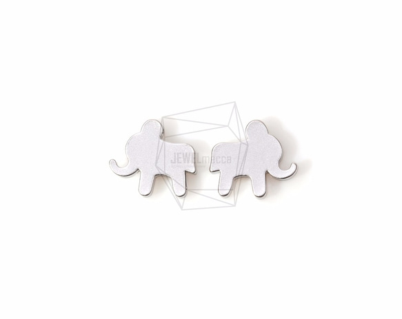 PDT-880-MR【4個入り】エレファントペンダント,elephant Pendant/ 10mmx12mm