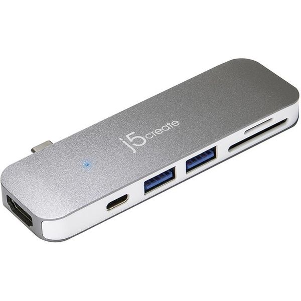 j5create Type-C Mini Dock 7-in-1 JCD386-A（直送品）