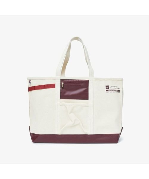 AS2OV / アッソブ CAVAS TOTE (S)－WI