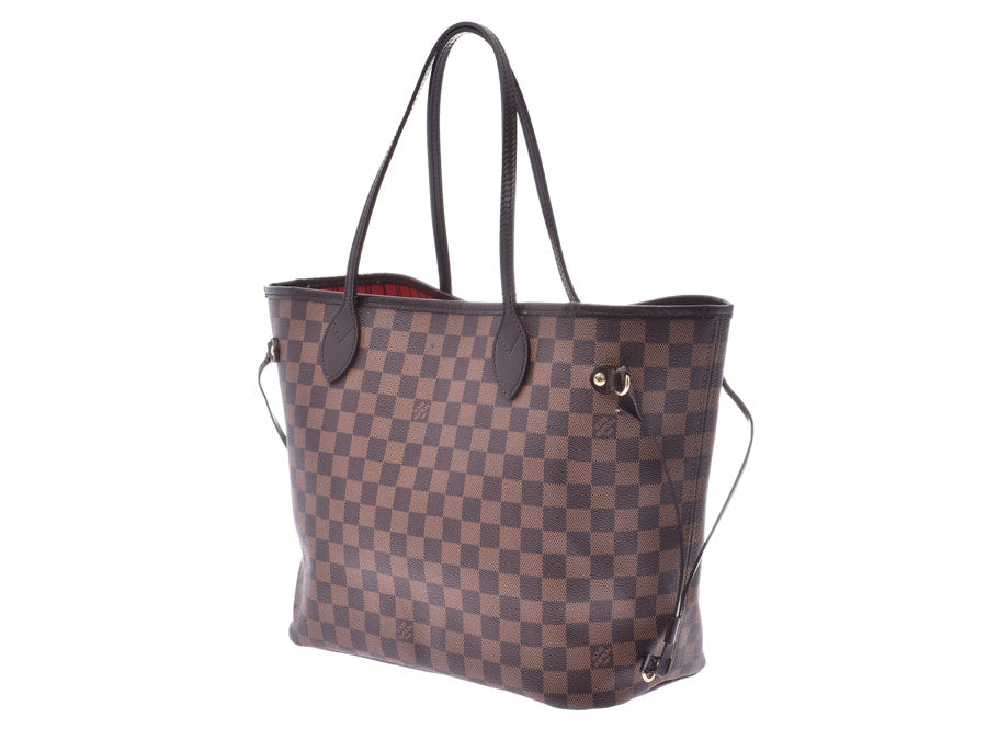 ルイヴィトン ダミエ ネヴァーフルMM ブラウン N51105 レディース 本革 トートバッグ ABランク LOUIS VUITTON 中古 