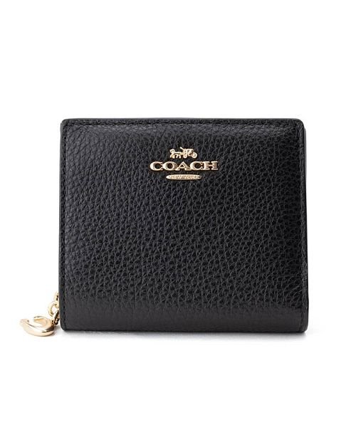 COACH コーチ アウトレット 2つ折り財布 C2862 IMBLK