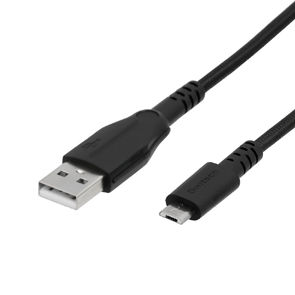 オウルテック microUSBケーブル(1m) ブラック OWL-CBAMA10-BK