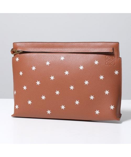 LOEWE バッグ T POUCH INTARSIO STARS 199.41.K05