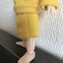 オビツ11 ハーフパンツ　yellow