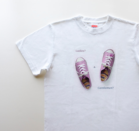 ◆◇Ladies & Gentlemen! Lilac 5.6ozTシャツ２colors/ライラック