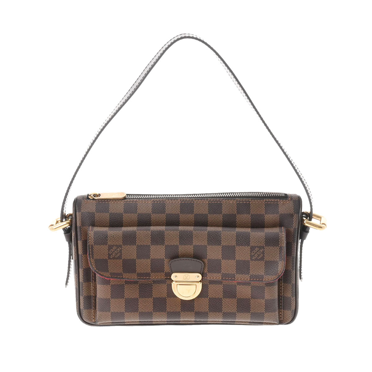 LOUIS VUITTON ルイヴィトン ラヴェッロGM ブラウン N60006 レディース ダミエキャンバス ショルダーバッグ Aランク 中古 