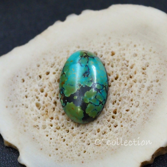 2,6ct High Grade Chinese Turquoise チャイニーズターコイズ CH-49 ナチュラル