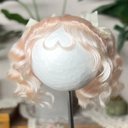 オビツ11ドール  ウィッグ　　かわいいモヘアウィッグ　OB11ドールウィッグ