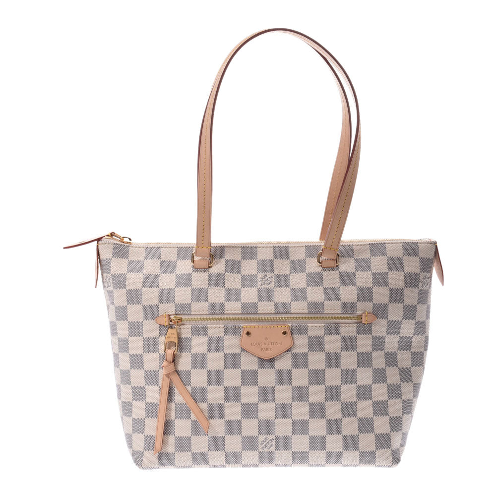 LOUIS VUITTON ルイヴィトン ダミエ アズール イエナPM 白 N44039 レディース ダミエアズールキャンバス ハンドバッグ 未使用 